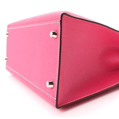 Hermes Epsom Kelly Sellier 32 Rose Tyrien 9 of 9
