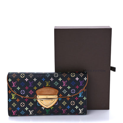 Louis Vuitton Monogram Multicolor Eugenie Wallet Black 12 of 12