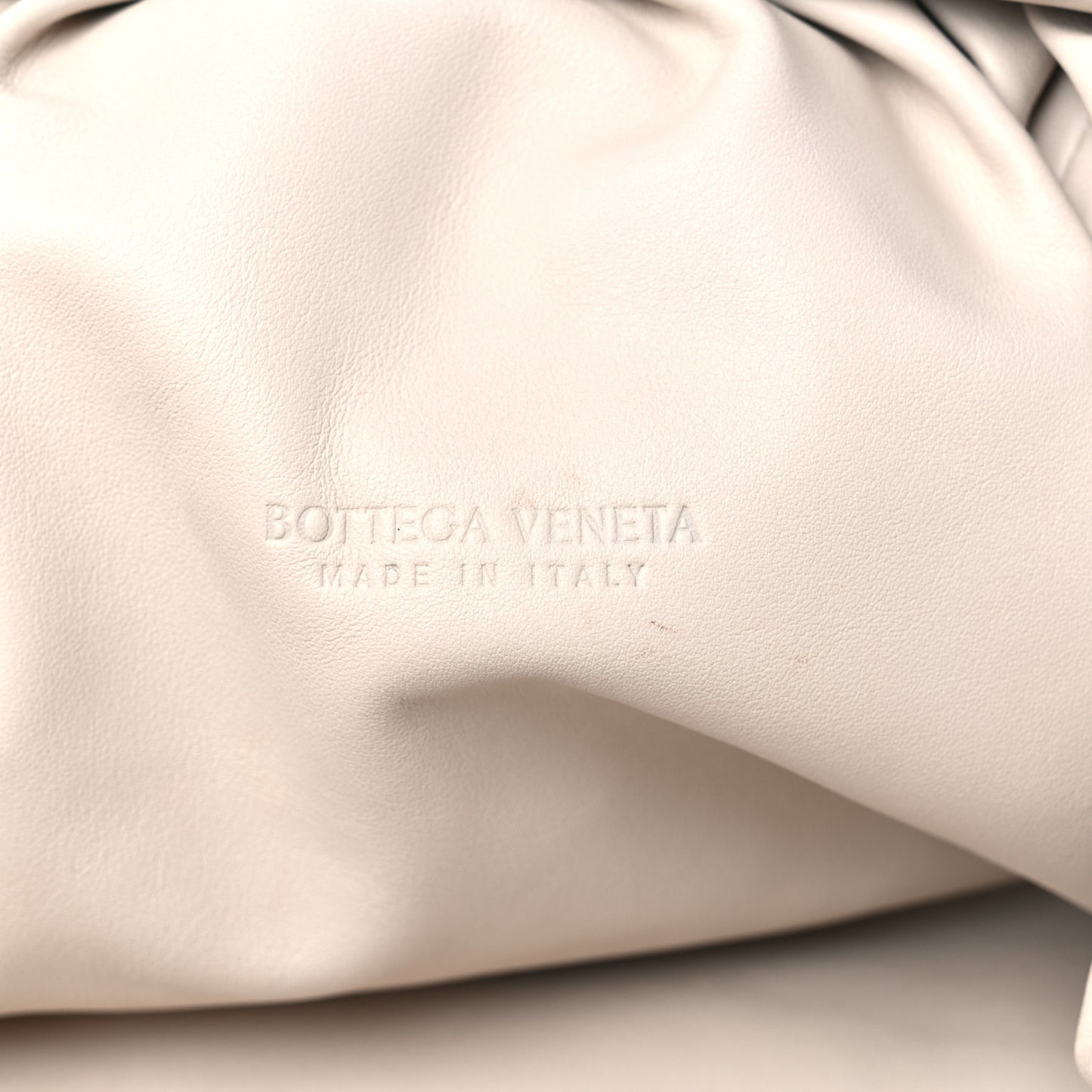 Smooth Butter Calf The Pouch Oversized Clutch Mist