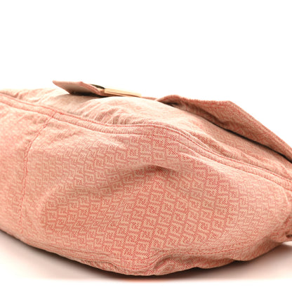 Fendi Denim Mama Baguette Pink 8 of 8