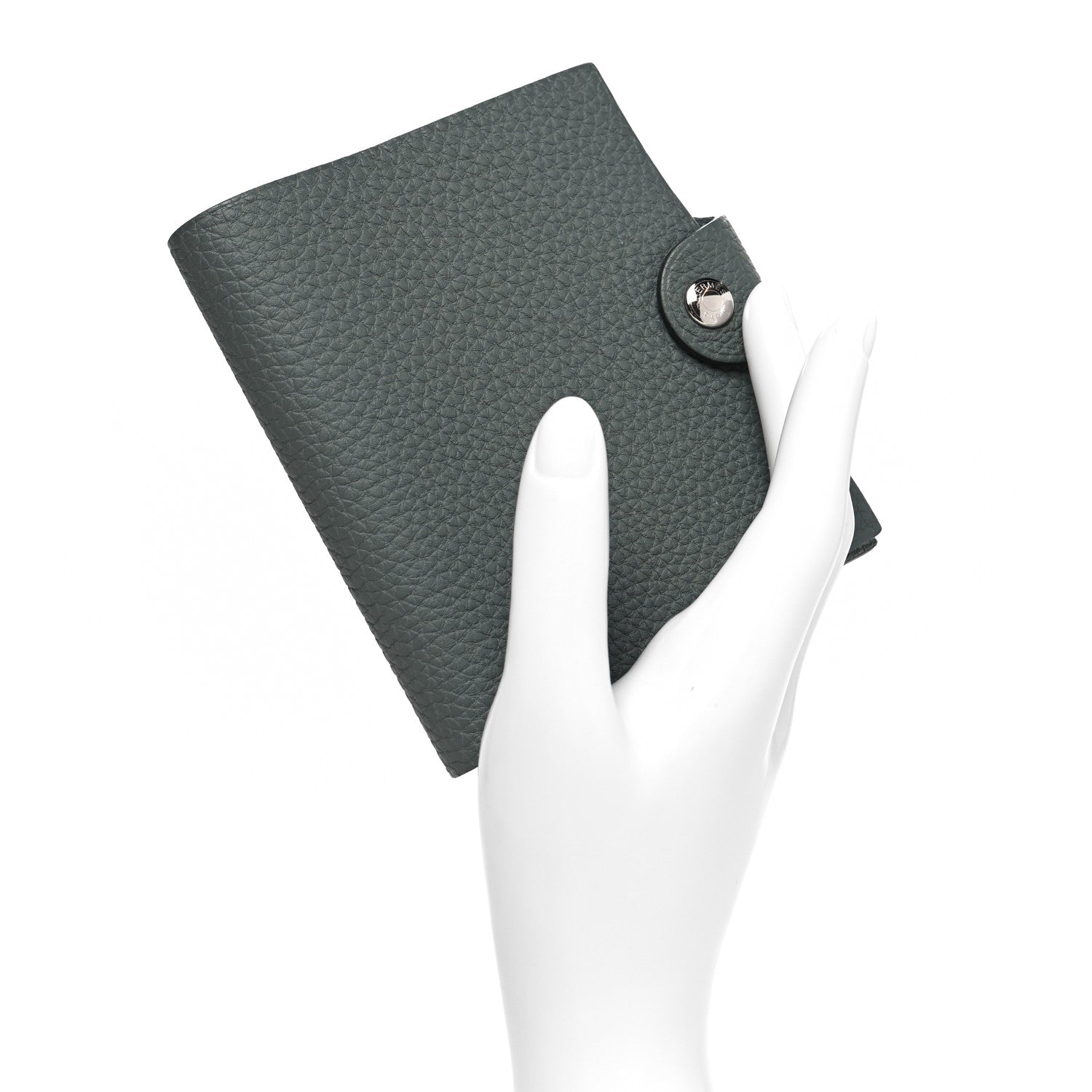 Hermes Togo Ulysse Mini Notebook Cover Vert Amande 2 of 9