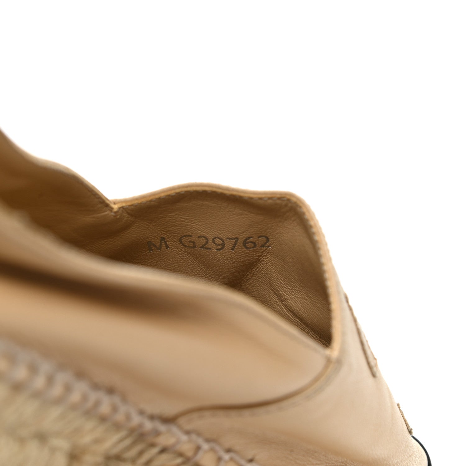 Chanel Lambskin CC Espadrilles 37 Beige Black 9 of 13