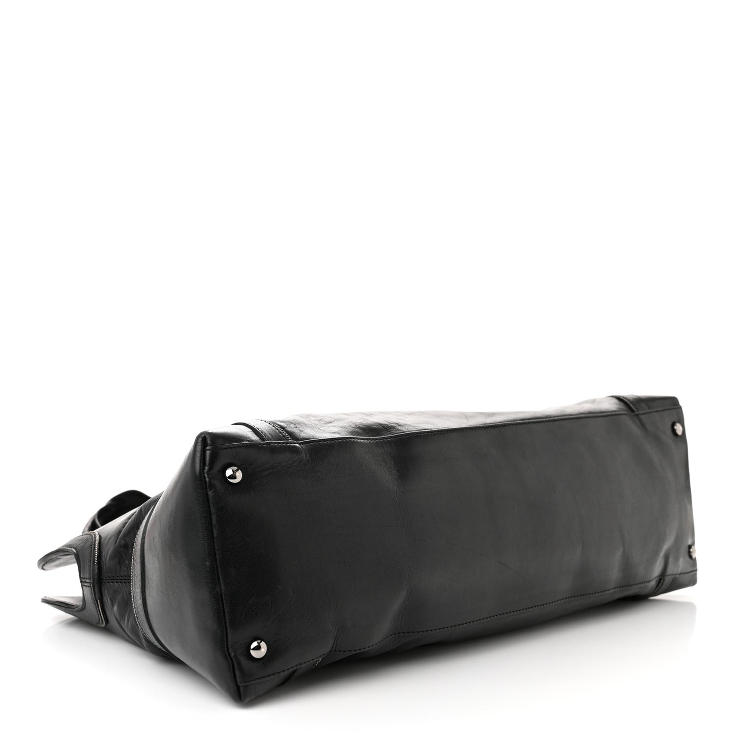 Lambskin East West Soho Shopper Black