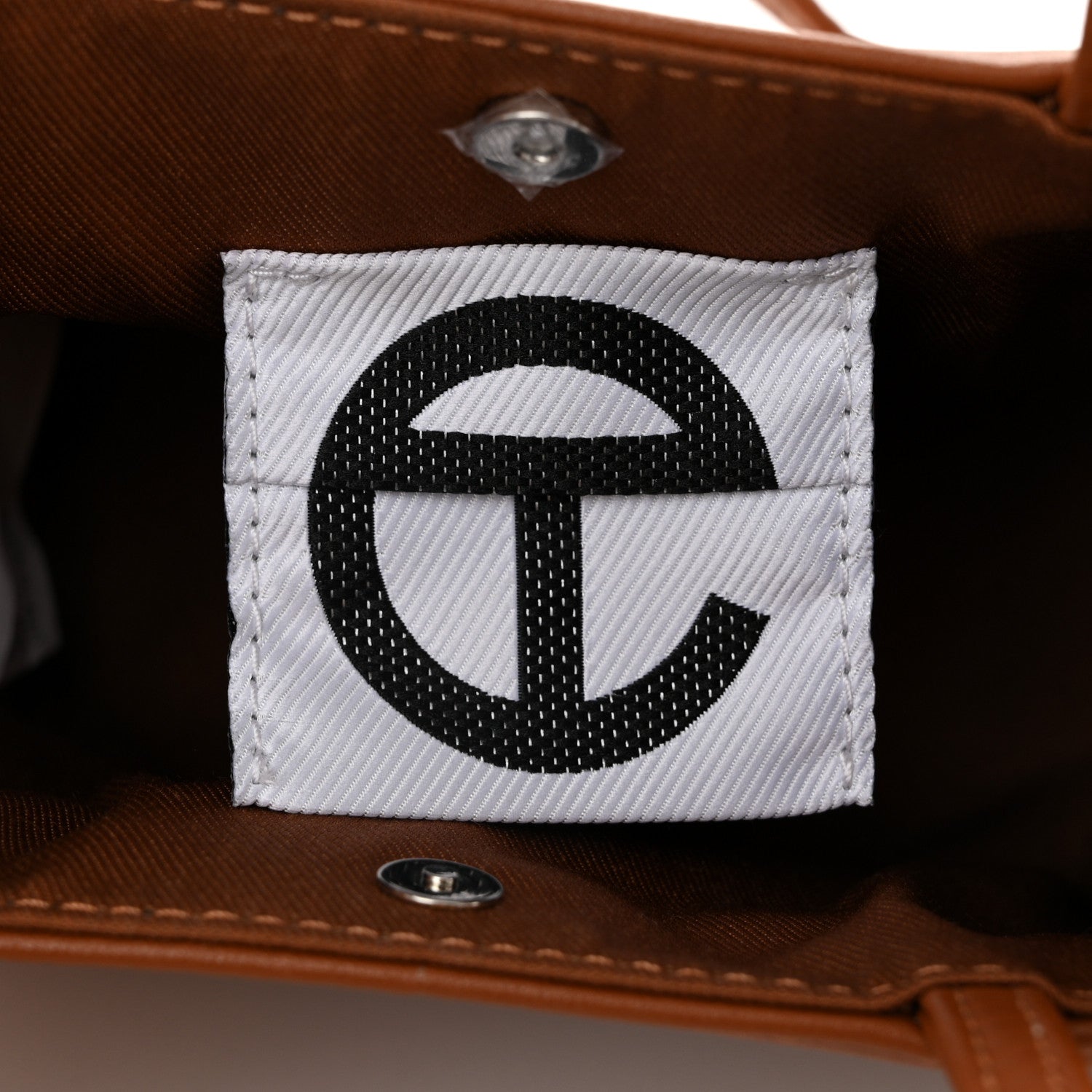 Telfar Vegan Leather Small Shopping Bag Tan 6 of 10