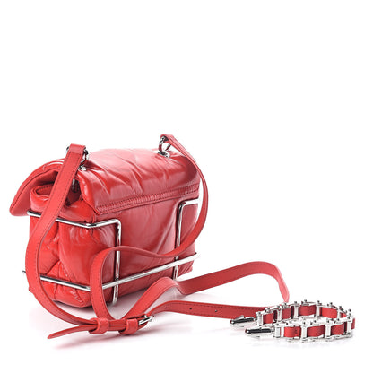 Alexander Wang Calfskin Quilted Halo Xbody Bag Red 4 of 9