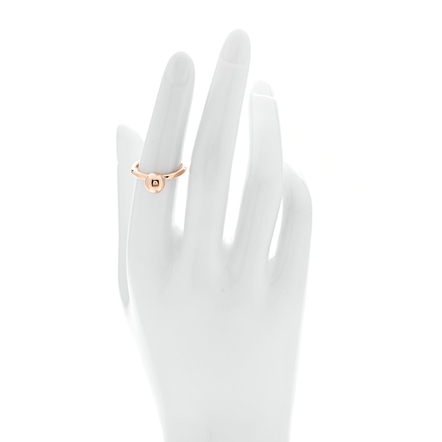 18K Rose Gold 8mm HardWear Ball Ring 52 6