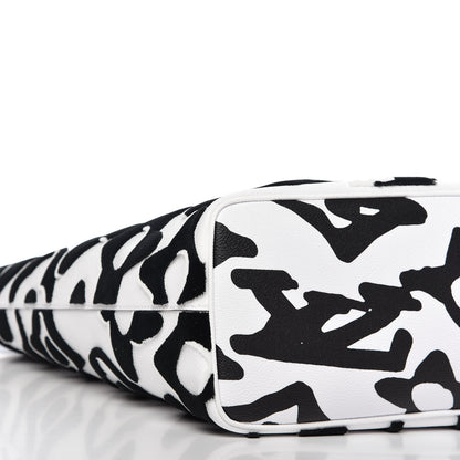Louis Vuitton X UF Tufted Monogram Tufted Cabas White Black 6 of 10