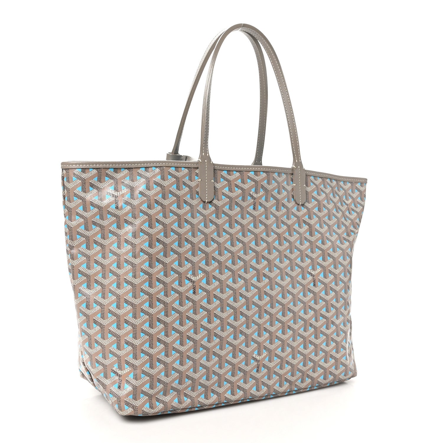 Goyard Goyardine Saint Louis Claire Voie PM Grege Turquoise 4 of 11
