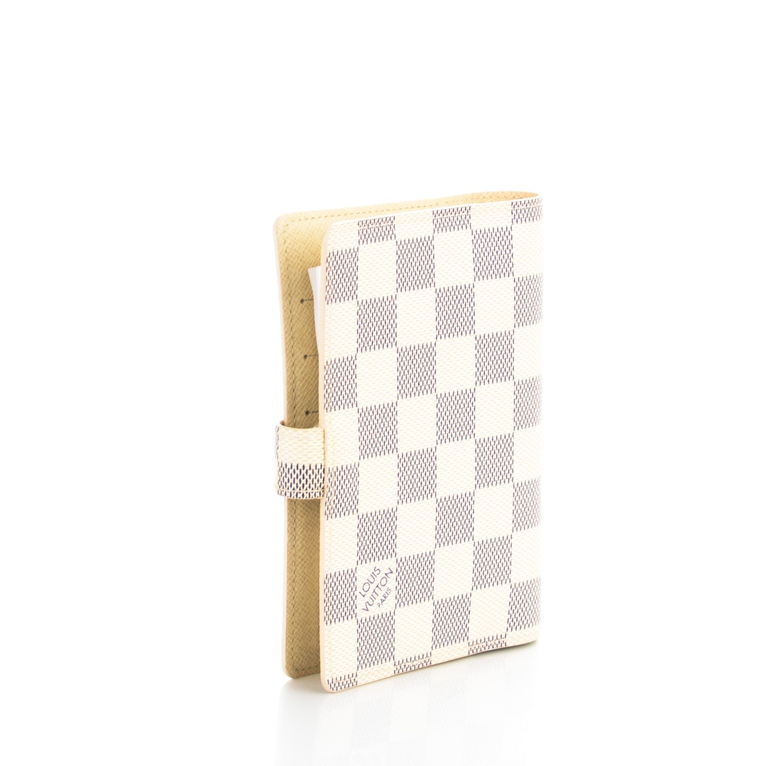 Louis Vuitton Damier Azur Small Ring Agenda Cover 3 of 7