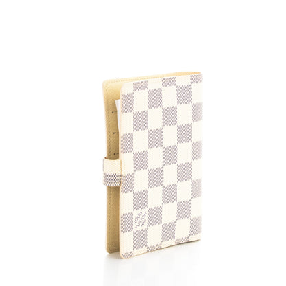 Louis Vuitton Damier Azur Small Ring Agenda Cover 3 of 7