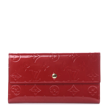 Louis Vuitton Vernis Porte Tresor International Wallet Pomme D'Amour 1 of 5