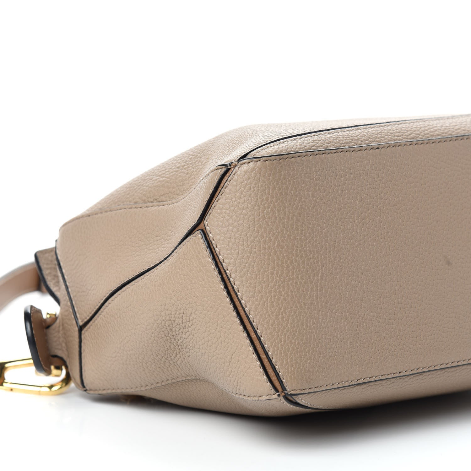 Loewe Grained Calfskin Small Puzzle Bag Sand Mink 9 of 11