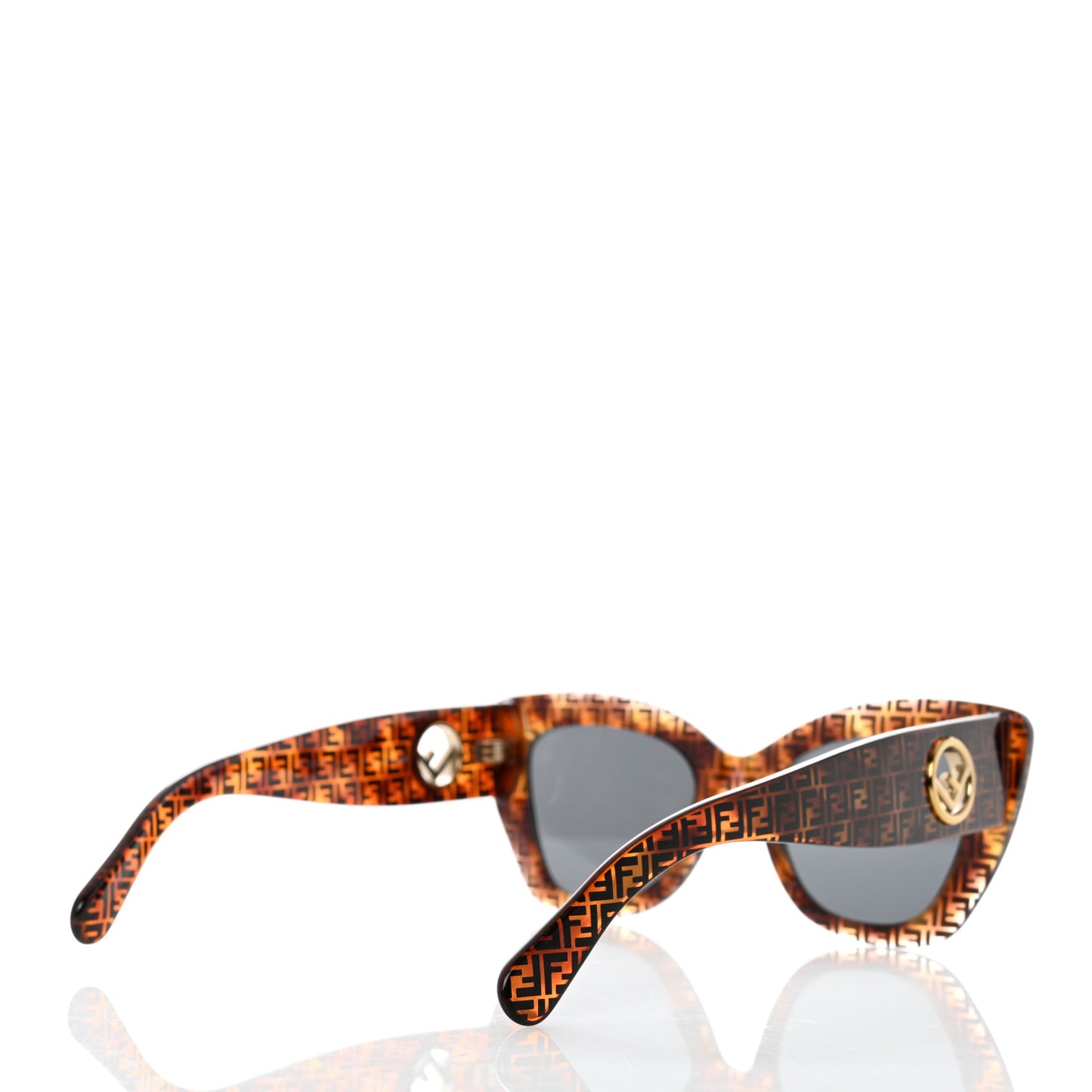 Acetate F is Fendi FF 51mm Cat Eye Sunglasses 0327/S Tortoise Camouflage