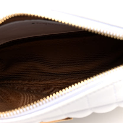 Burberry Lambskin Quilted Mini Lola Camera Bag White 5 of 9