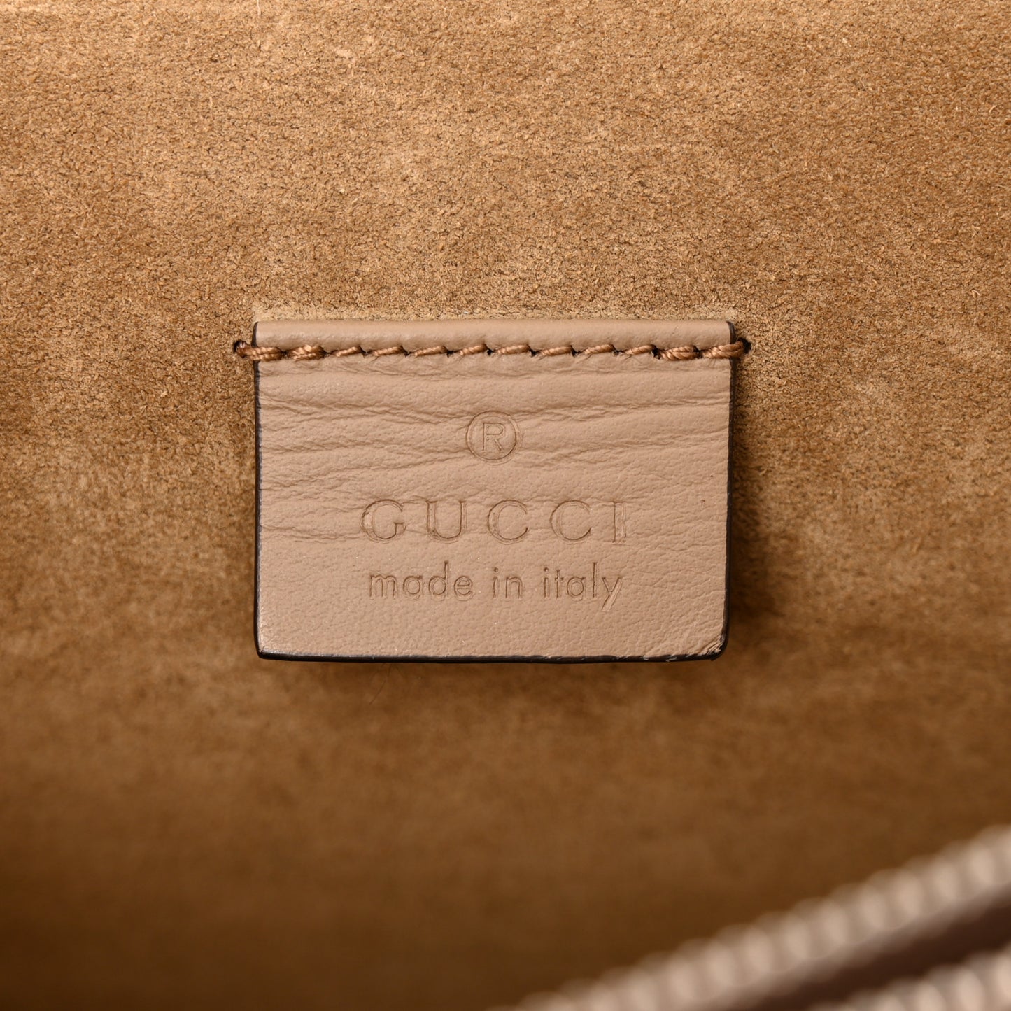 GG Supreme Monogram Small Dionysus Shoulder Bag Taupe