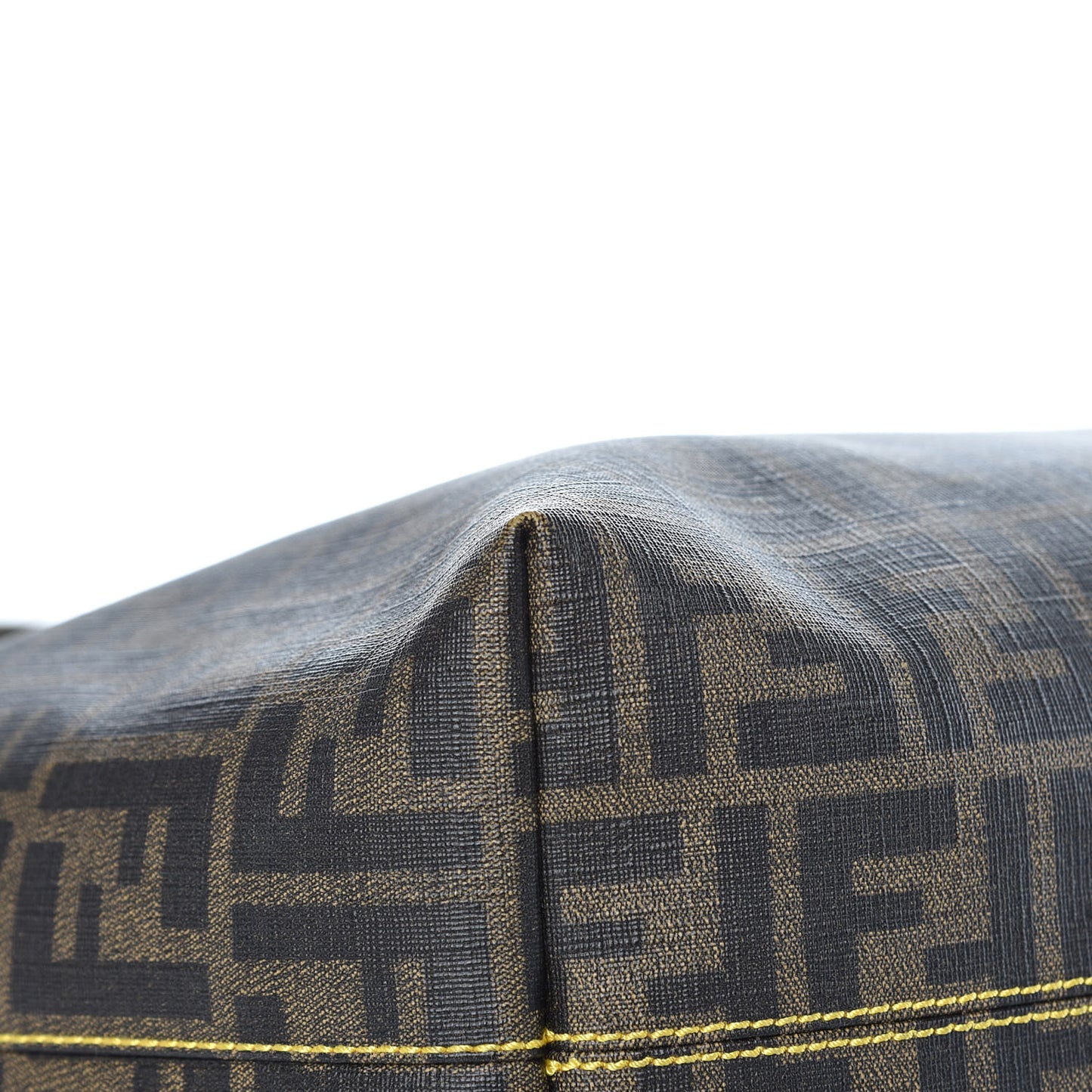 Zucca Spalmati Medium Roll Tote Tobacco Giallo