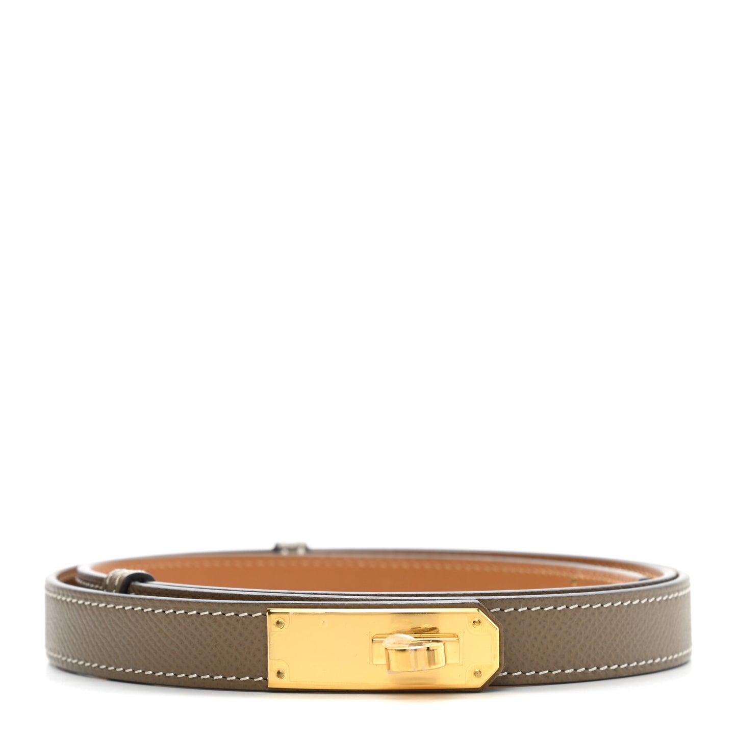 Epsom Kelly Belt Etoupe