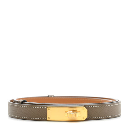 Hermes Epsom Kelly Belt Etoupe 1 of 4