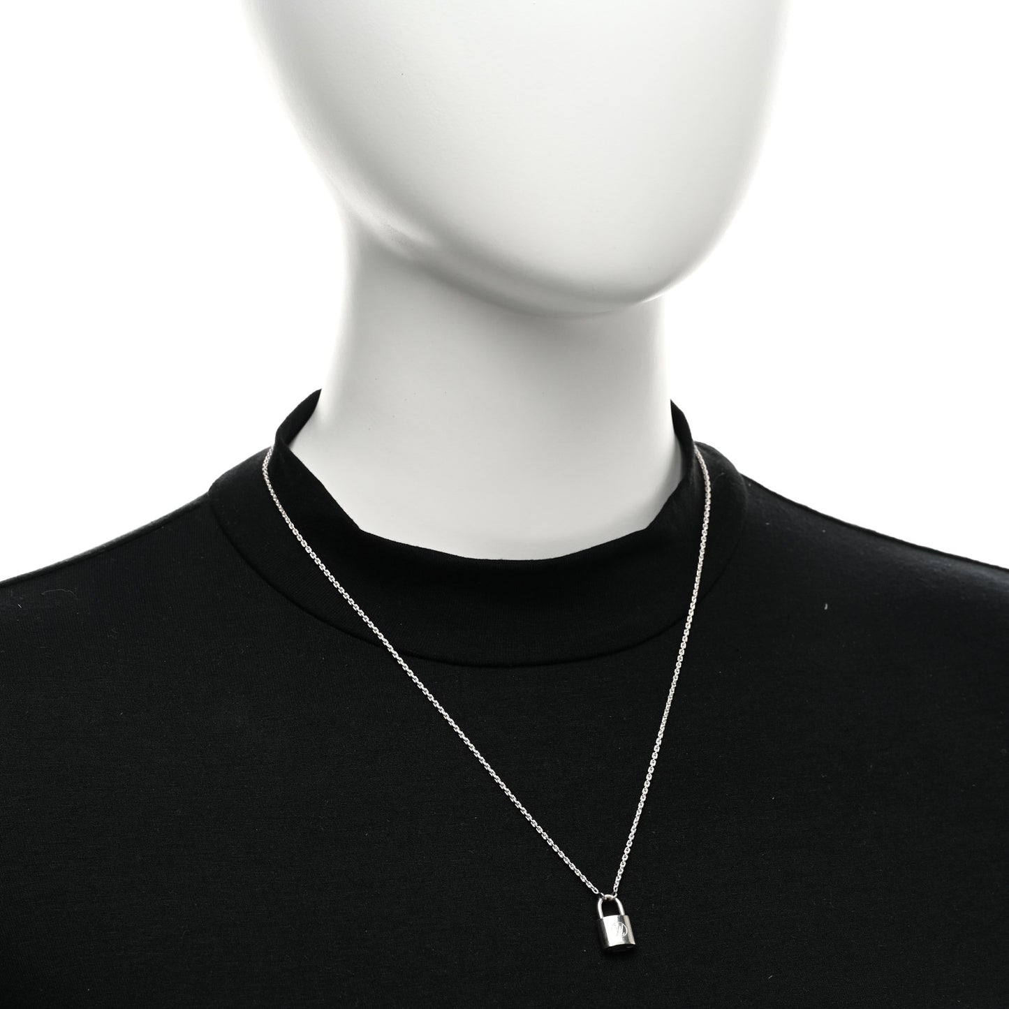 Sterling Silver Lockit Necklace