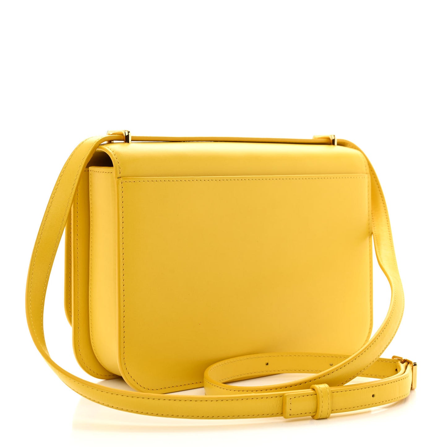 Silk Calfskin Small Goya Bag Yellow