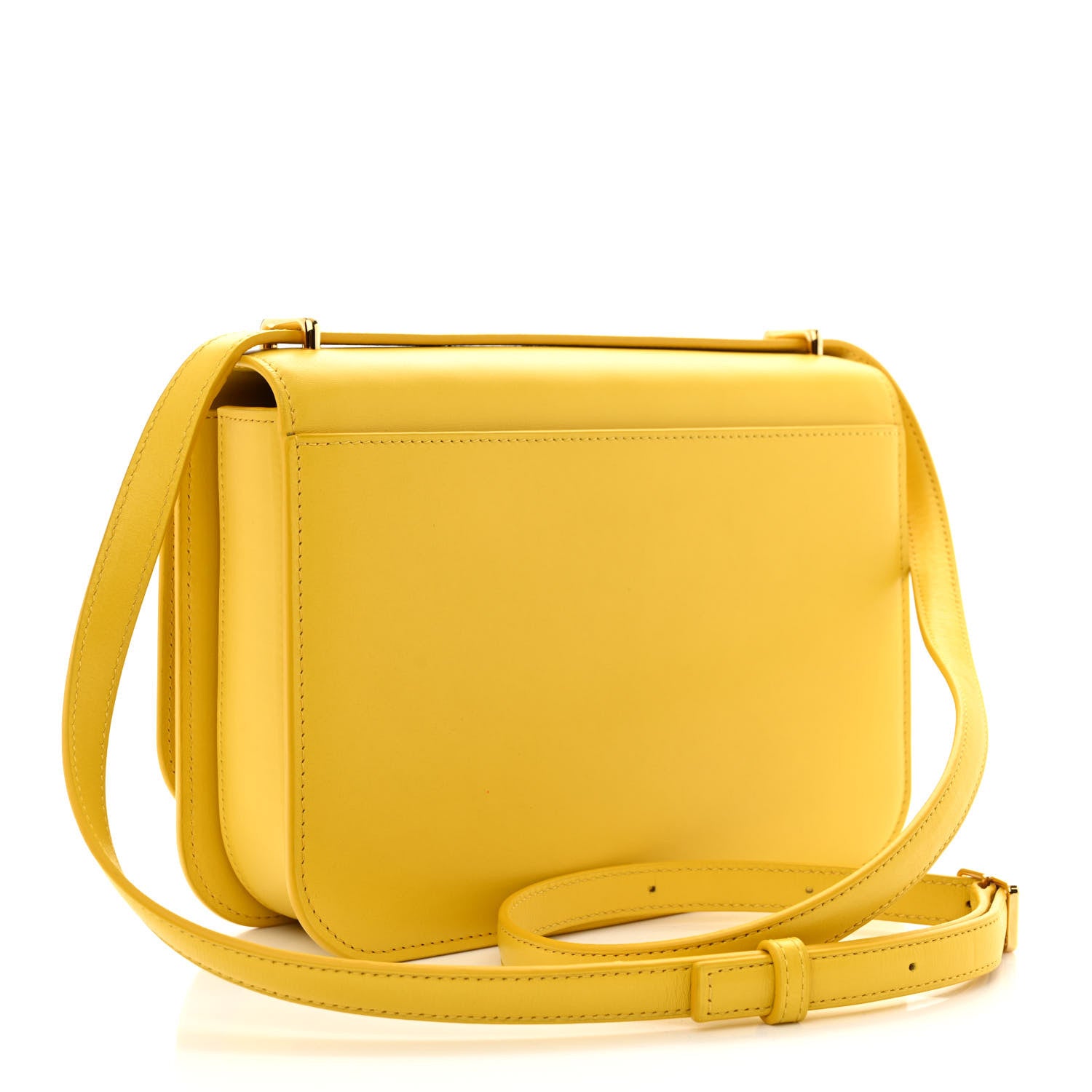 Loewe Silk Calfskin Small Goya Bag Yellow 3 of 11