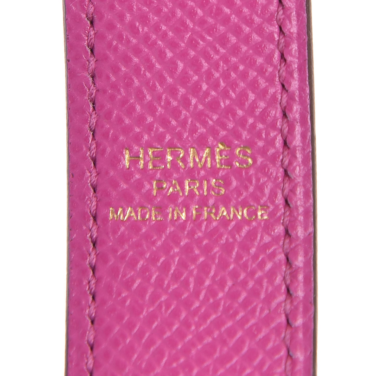 Epsom 25mm Tressage Shoulder Strap Magnolia Bleu Saphir Craie