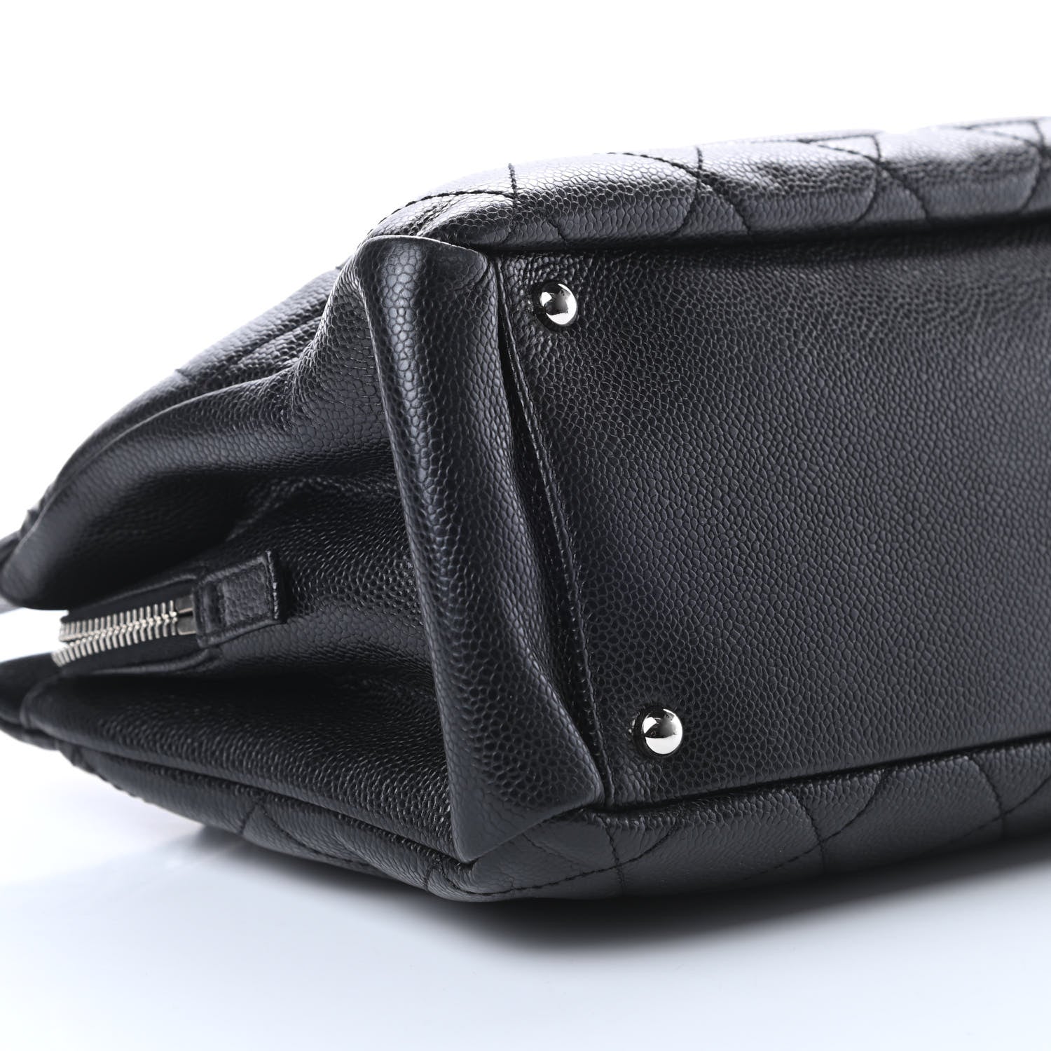 Chanel Caviar Quilted Timeless CC Soft Tote Black 9 of 10