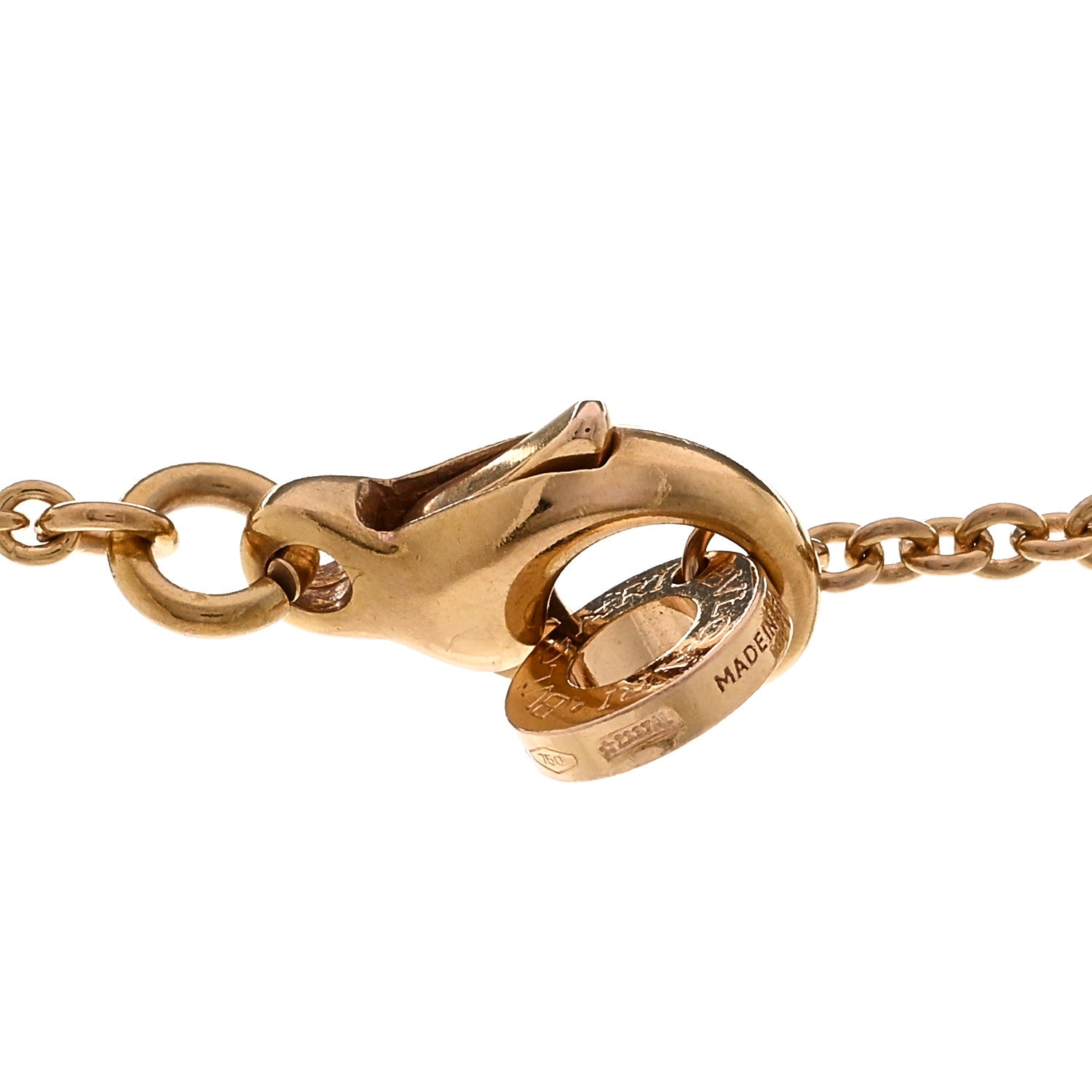 Bulgari 18K Rose Gold B.Zero1 Pendant Necklace 4 of 6