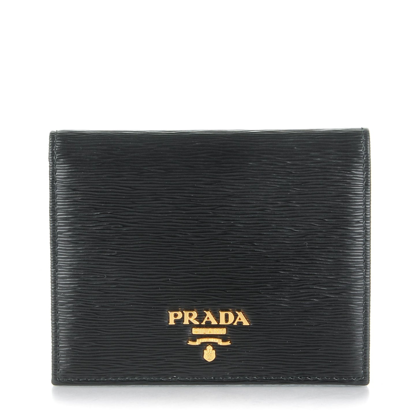 Vitello Move Bi-Fold Wallet Nero Black