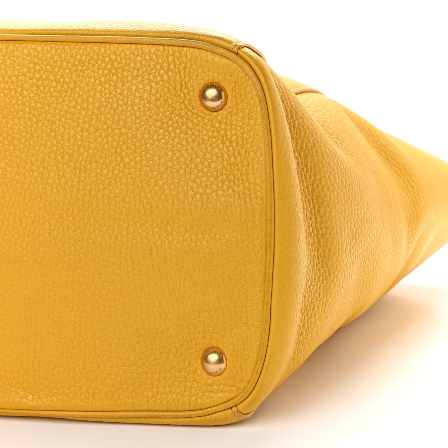 Vitello Daino Tote Mimosa