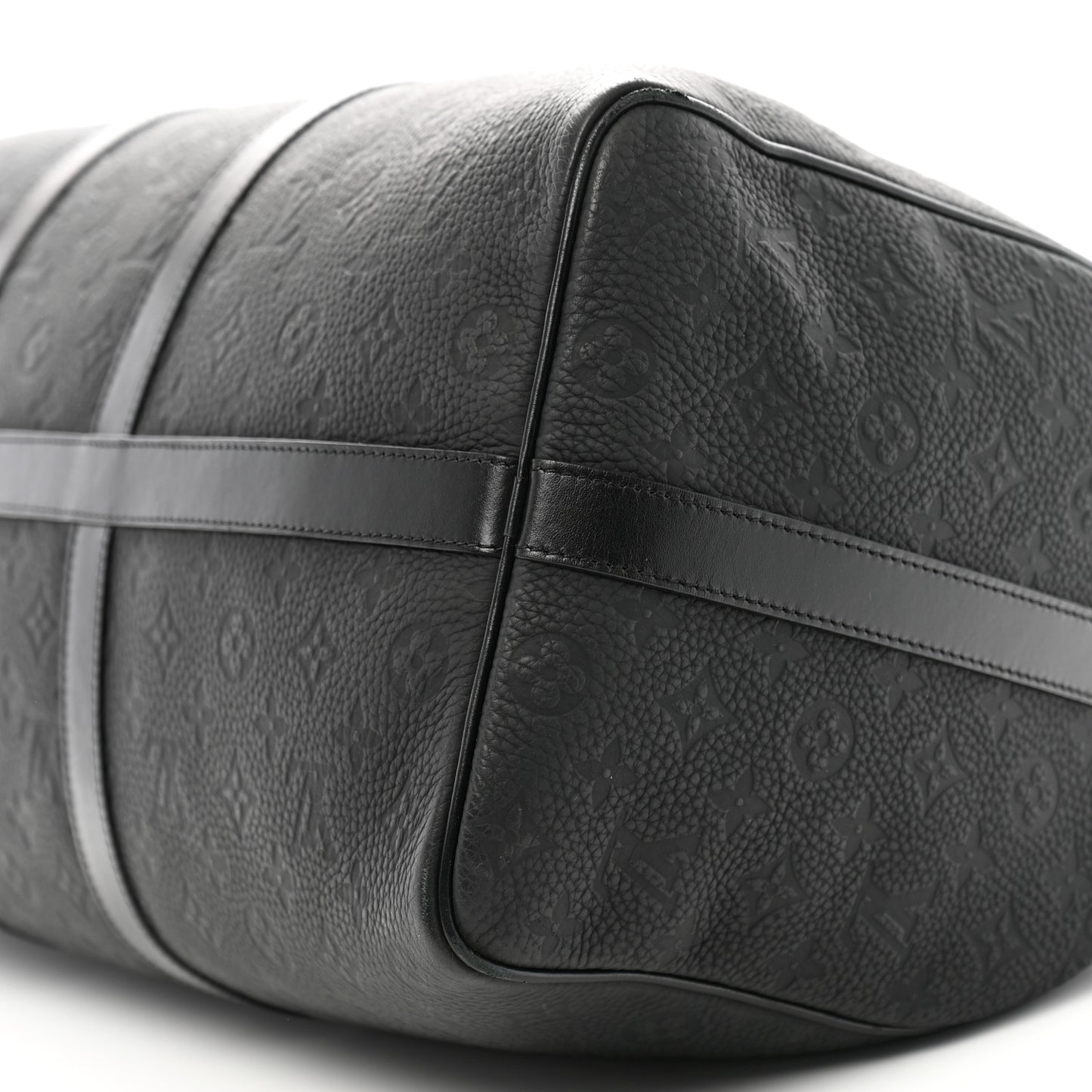 Taurillon Monogram Keepall Bandouliere 50 Black