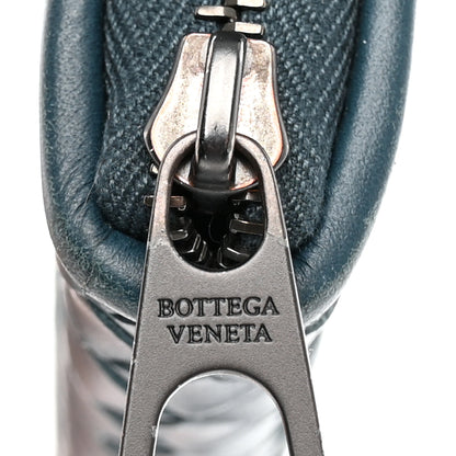 Bottega Veneta Nappa Intrecciato Zip Around Wallet Blue 12 of 21