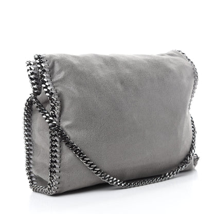 Stella McCartney Shaggy Deer Falabella Fold Over Tote Grey 4 of 12