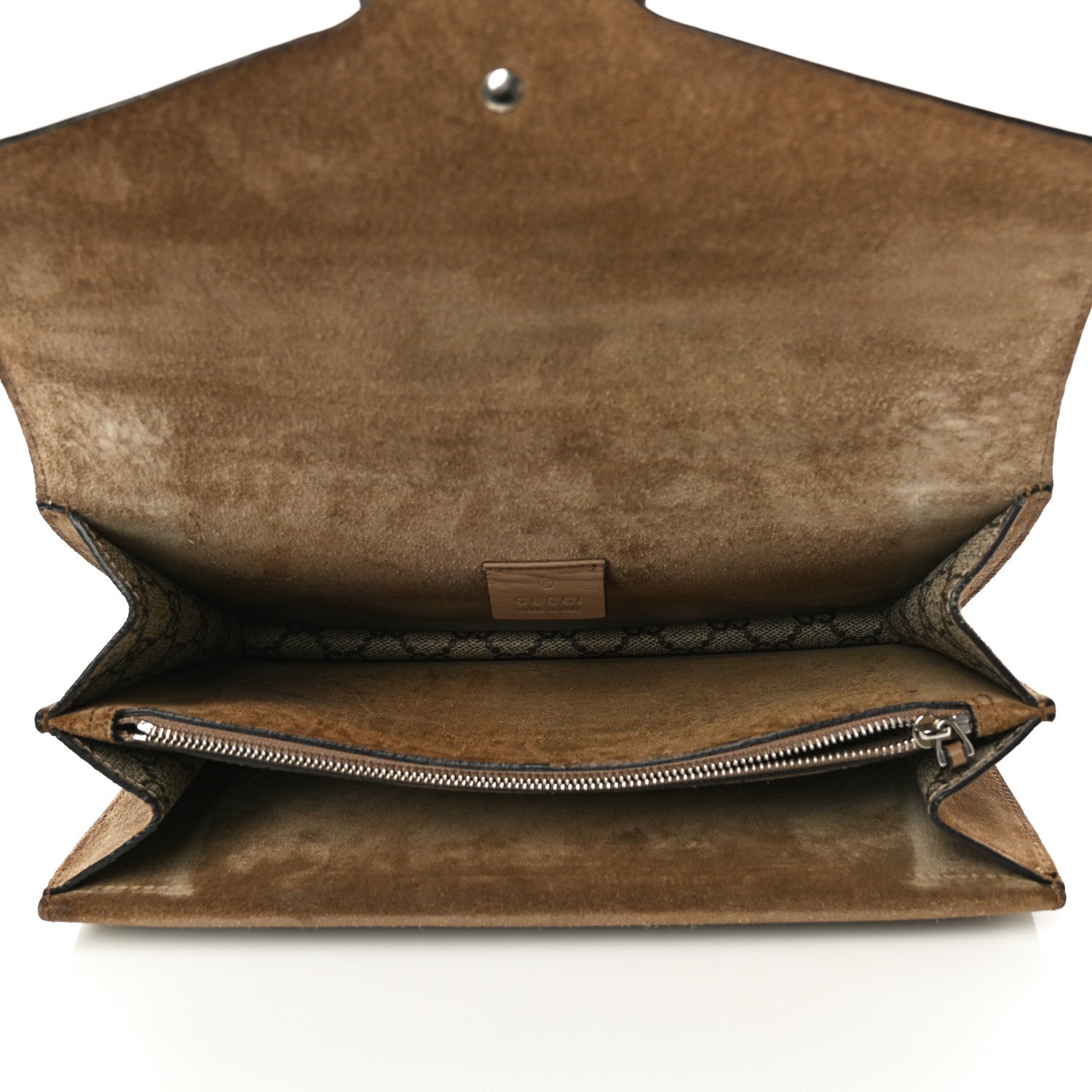 Gucci GG Supreme Monogram Small Dionysus Shoulder Bag Taupe 5 of 13