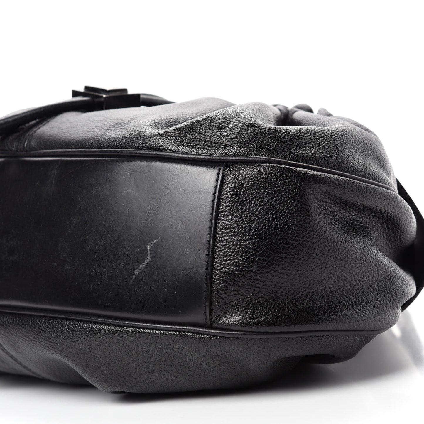 Calfskin Warrior Hobo Black