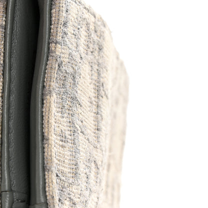 Christian Dior Oblique Saddle Lotus Wallet Grey 9 of 13