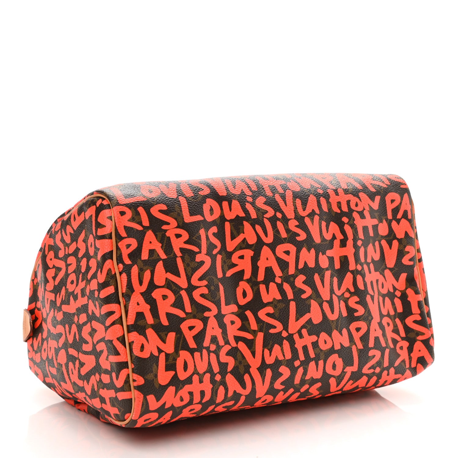 Louis Vuitton Monogram Graffiti Speedy 30 Orange 3 of 11