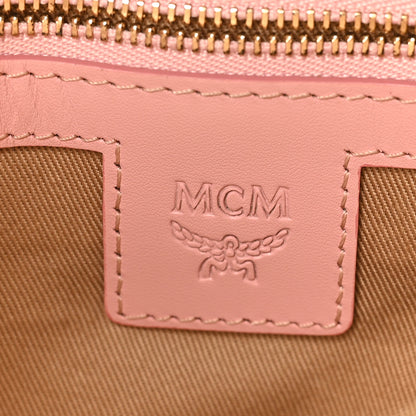 MCM Visetos Medium Crossbody Pouch Soft Pink 6 of 9