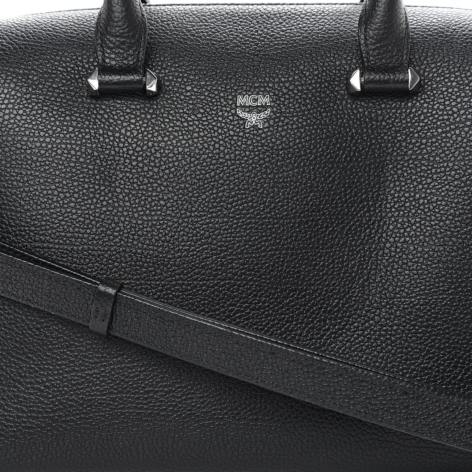 MCM Grained Calfskin Medium Ella Boston Black 11 of 11