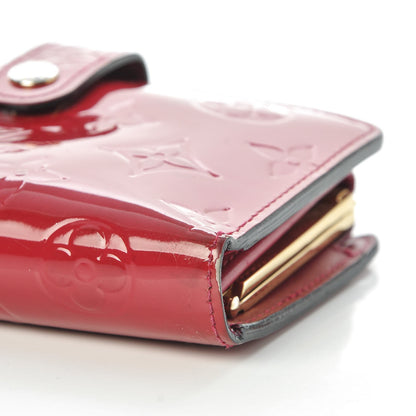 Louis Vuitton Vernis French Purse Wallet Rose Indien 8 of 10