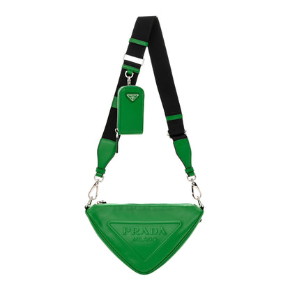Prada Grace Lux Triangle Shoulder Bag Mango 1 of 13