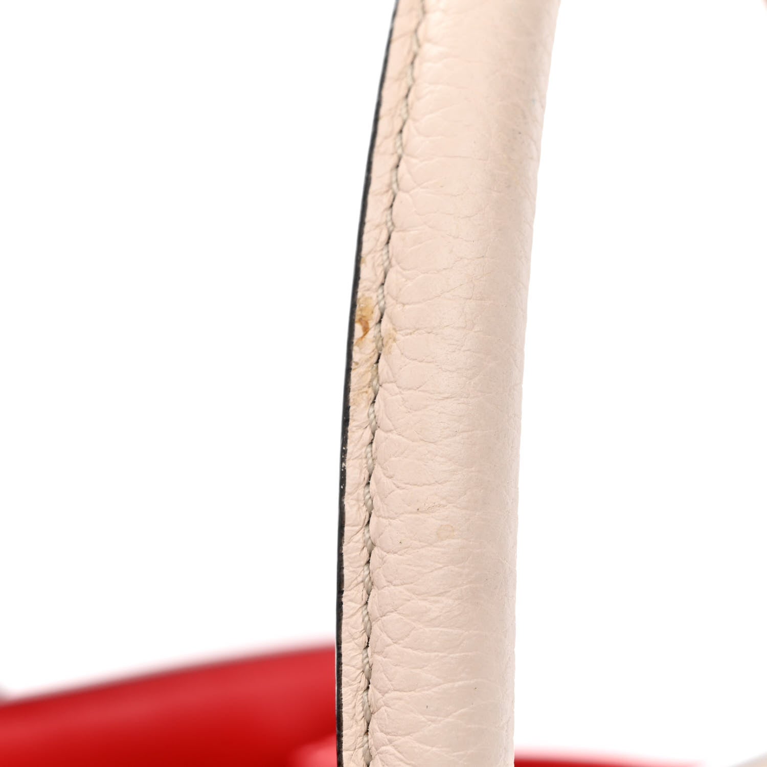 Christian Louboutin Canvas Spikes Loubinthesky Medium Paloma Ivory 14 of 18