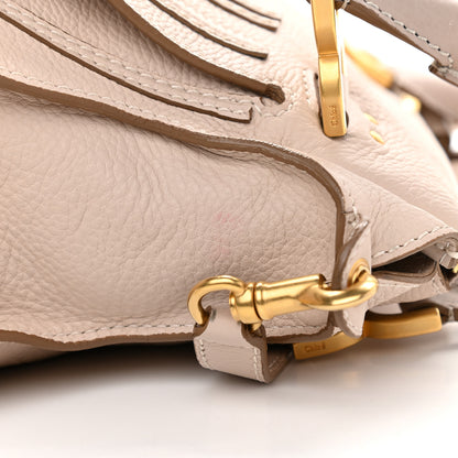 Chloe Calfskin Medium Marcie Satchel Powder Beige 10 of 12