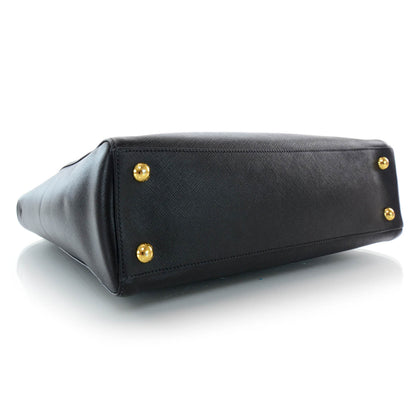 Prada Saffiano Lux Tote Nero Black 4 of 9