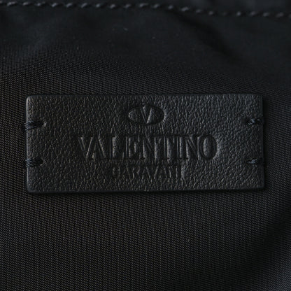 Valentino Garavani Nylon VLogo Drawstring Backpack Black 6 of 10