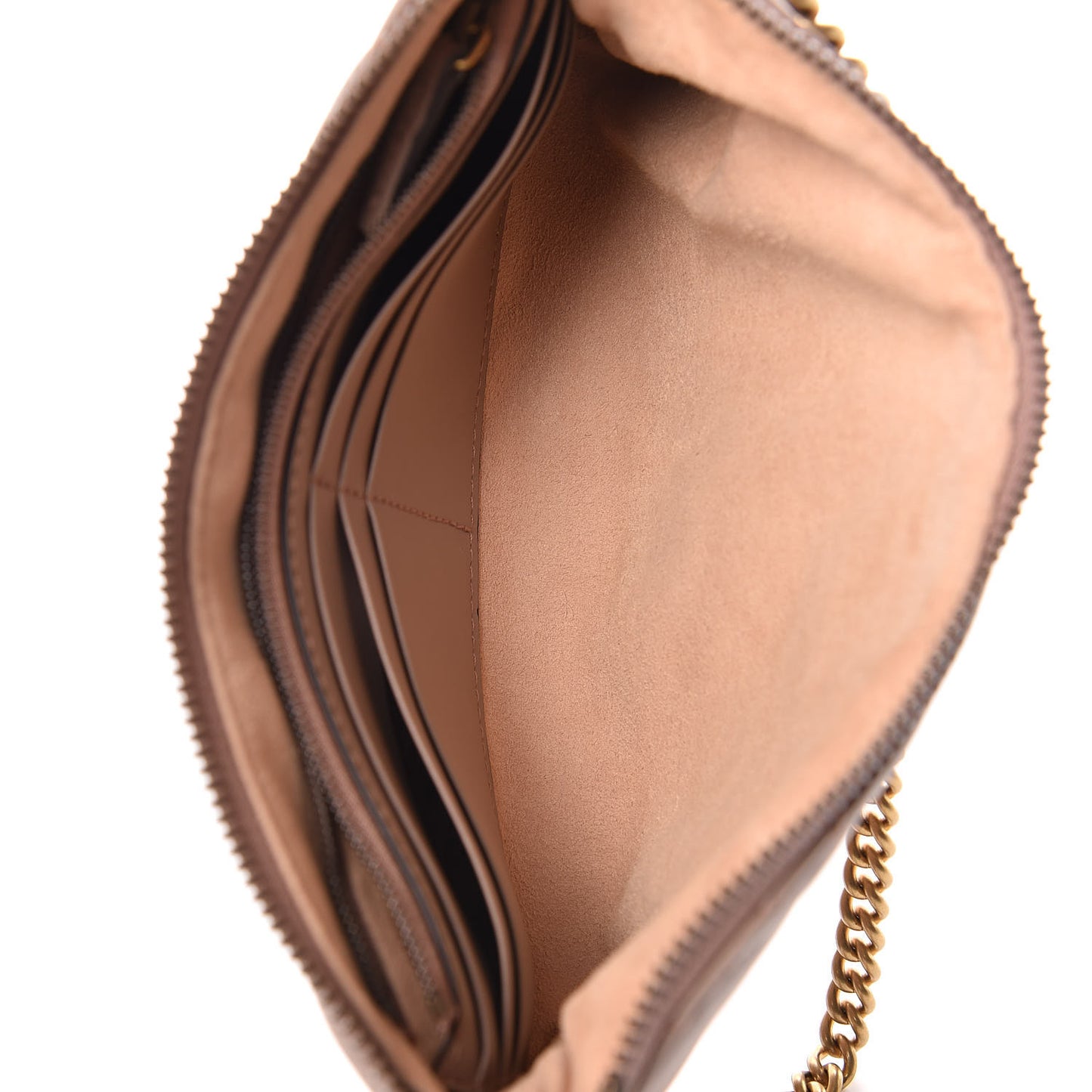 Calfskin Matelasse Mini GG Marmont Chain Bag Porcelain Rose