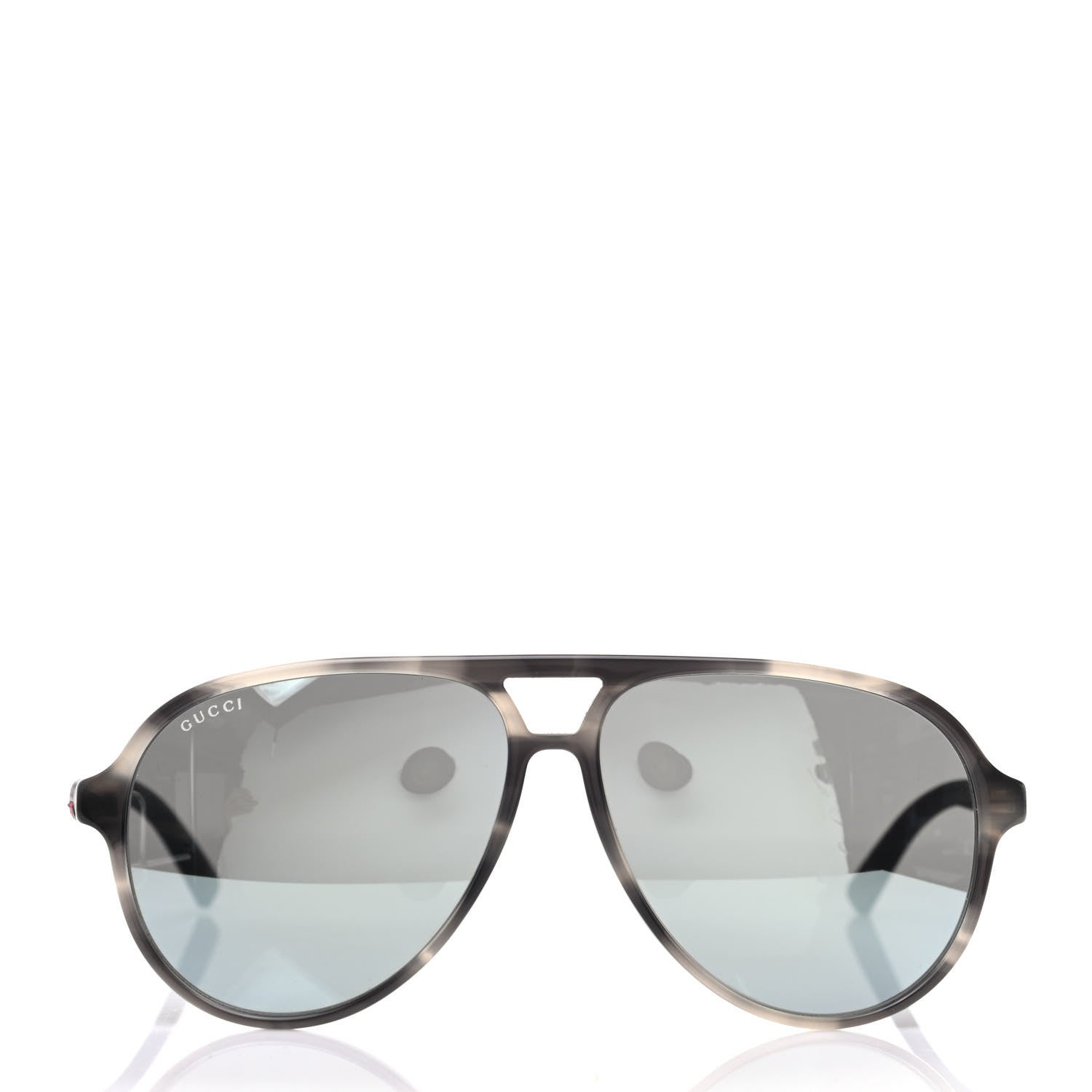 Gucci Acetate Web Aviator Sunglasses GG0423SA Blue 2 of 8