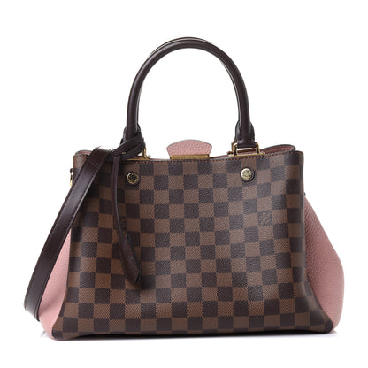 Louis Vuitton Damier Ebene Cuir Taurillon Brittany Magnolia 1 of 10