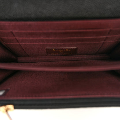 Chanel Caviar Quilted Mini Wallet On Chain WOC Black 5 of 11