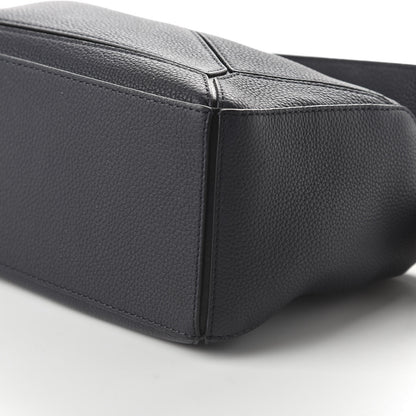 Loewe Calfskin Small Puzzle Bag Midnight Blue Black 12 of 19